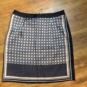 Ann Taylor Scarf Skirt Sz 12